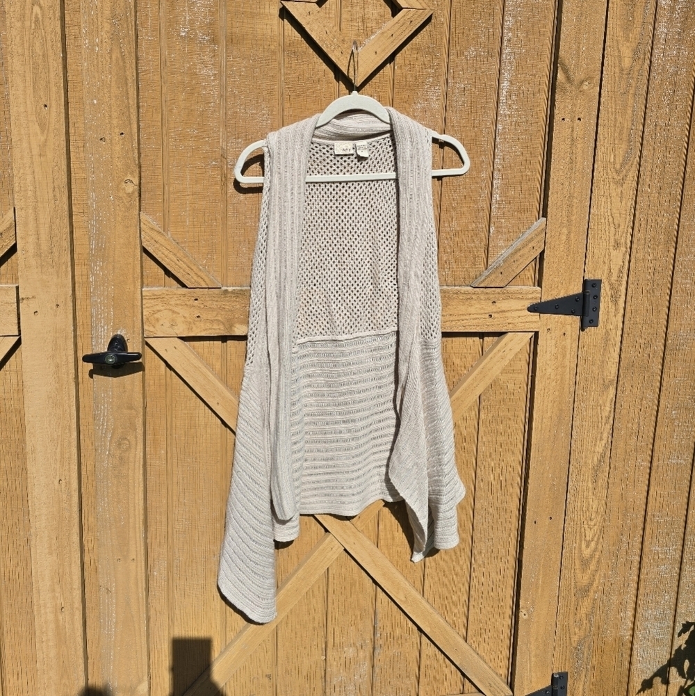 Daytrip Cream Knit Vest